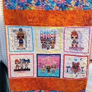 LOL Surprise Handmade Quilt Blanket 4x3 ft
